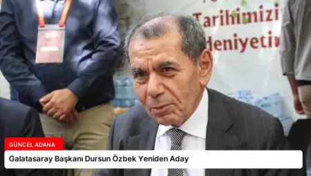 Galatasaray Başkanı Dursun Özbek Yeniden Aday