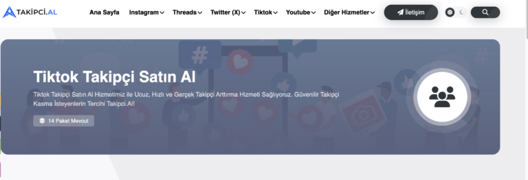TikTok Takipçi Satın Al