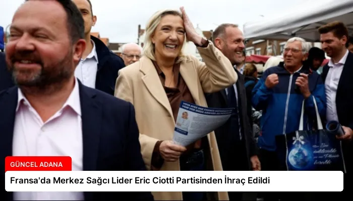 Fransa’da Merkez Sağcı Lider Eric Ciotti Partisinden İhraç Edildi