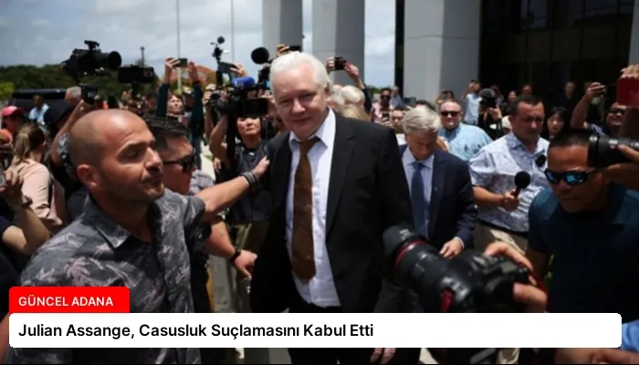Julian Assange, Casusluk Suçlamasını Kabul Etti