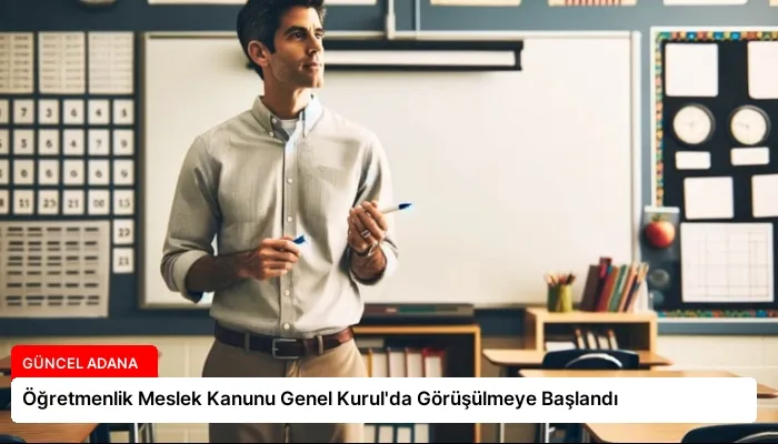 Öğretmenlik Meslek Kanunu Genel Kurul’da Görüşülmeye Başlandı