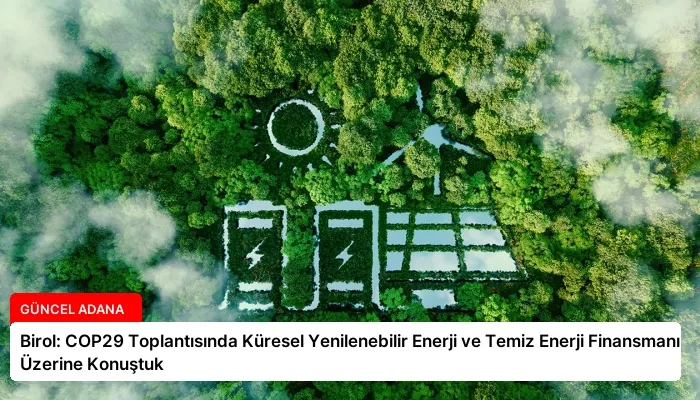 Birol: COP29 Toplantısında Küresel Yenilenebilir Enerji ve Temiz Enerji Finansmanı Üzerine Konuştuk