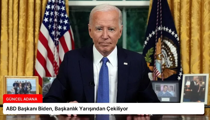 ABD Başkanı Biden, Başkanlık Yarışından Çekiliyor