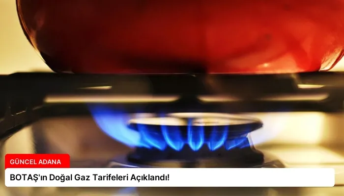 BOTAŞ’ın Doğal Gaz Tarifeleri Açıklandı!