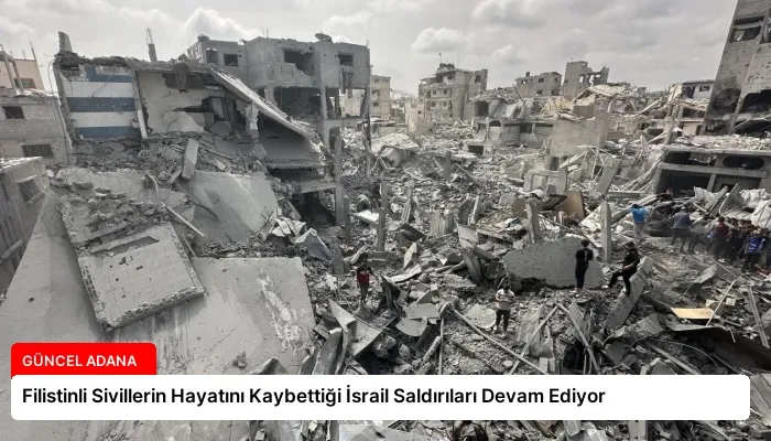 Filistinli Sivillerin Hayatını Kaybettiği İsrail Saldırıları Devam Ediyor