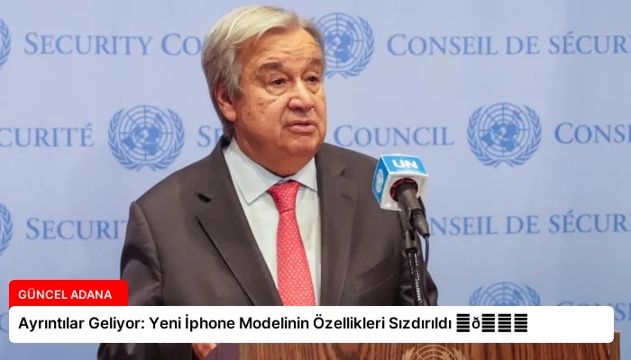 Ayrıntılar Geliyor: Yeni İphone Modelinin Özellikleri Sızdırıldı ⏬👇