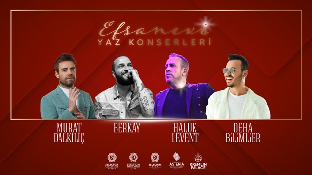 Efsanevi Yaz Konserleri İle Eğlenceli Tatiller Yaşanıyor