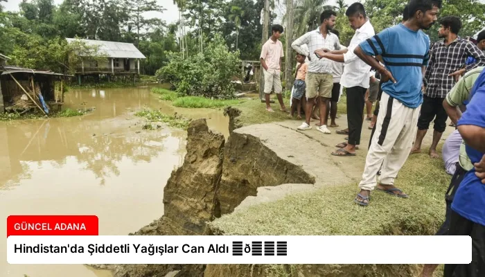 Hindistan’da Şiddetli Yağışlar Can Aldı ⏬👇