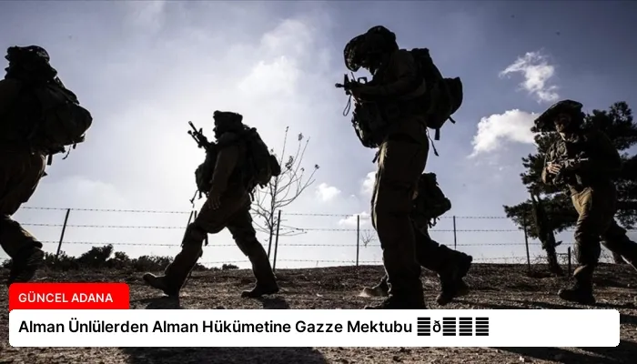 Alman Ünlülerden Alman Hükümetine Gazze Mektubu ⏬👇