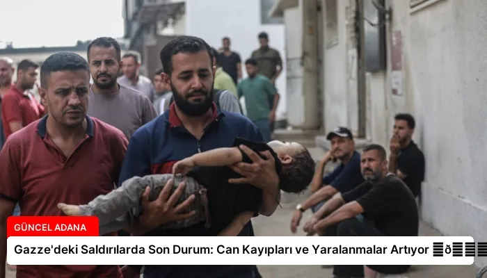 Gazze’deki Saldırılarda Son Durum: Can Kayıpları ve Yaralanmalar Artıyor ⏬👇