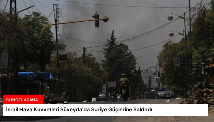 İsrail Hava Kuvvetleri Süveyda’da Suriye Güçlerine Saldırdı