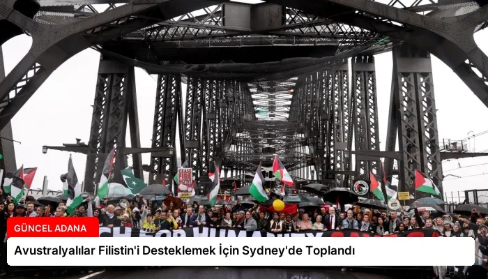 Avustralyalılar Filistin’i Desteklemek İçin Sydney’de Toplandı