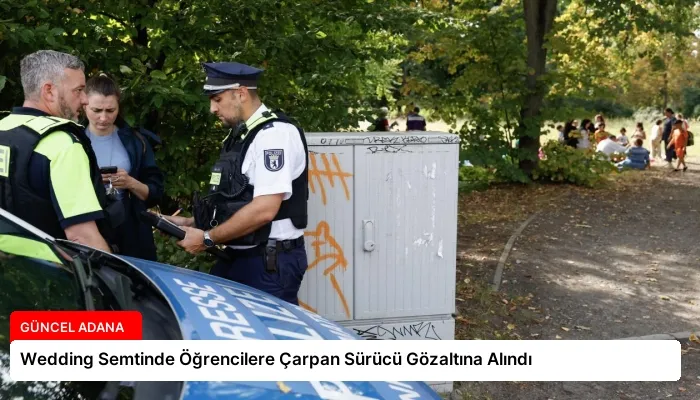 Wedding Semtinde Öğrencilere Çarpan Sürücü Gözaltına Alındı