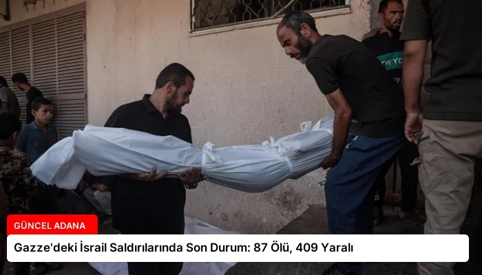 Gazze’deki İsrail Saldırılarında Son Durum: 87 Ölü, 409 Yaralı