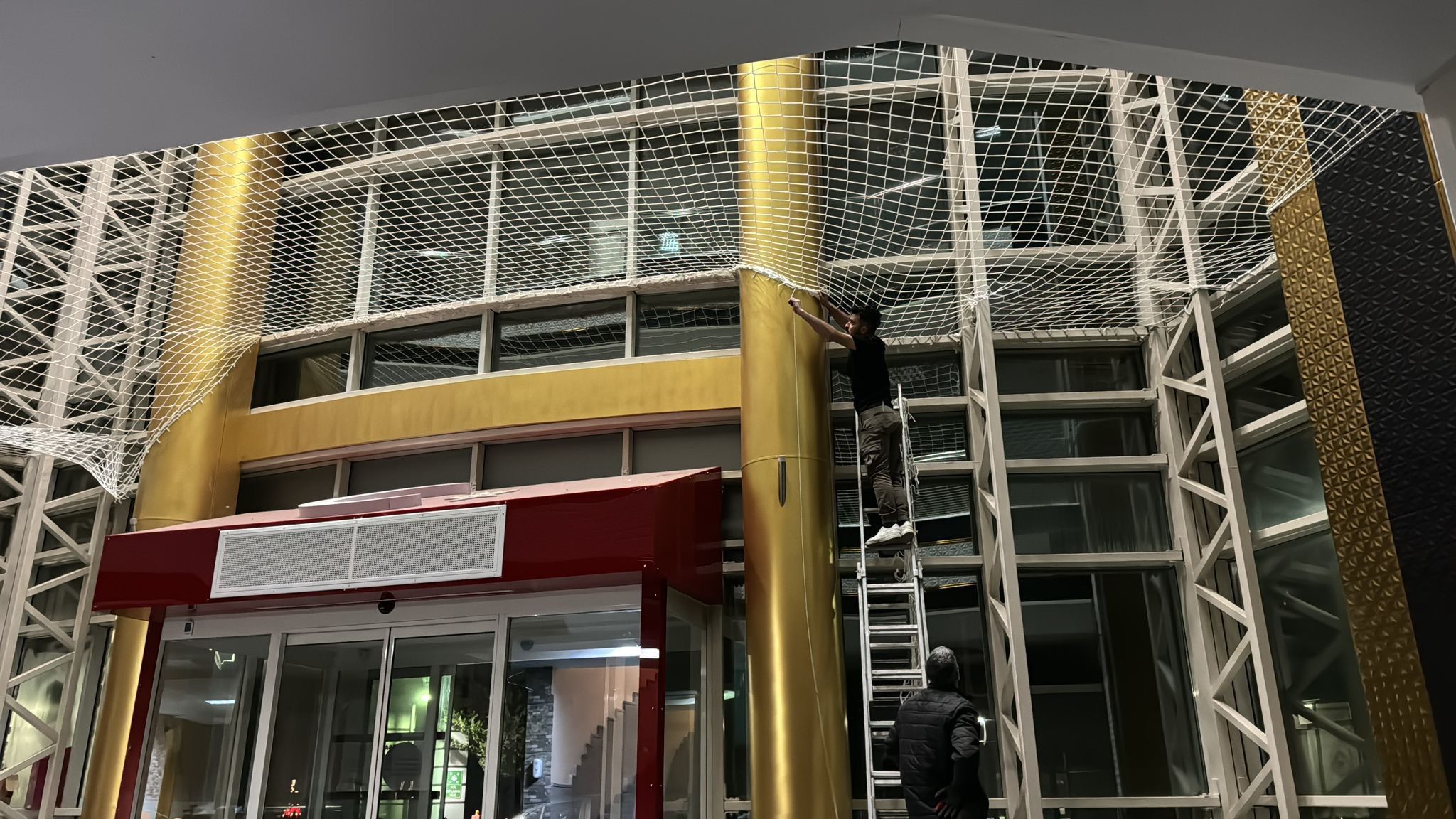 Örgü File ile Güvenli Alan Tasarımı