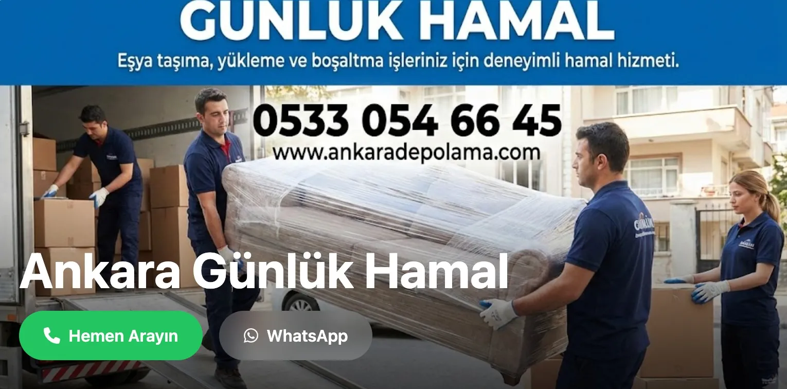 Günlük Hamal Hizmetlerinde Profesyonel İş Gücü Çözümleri