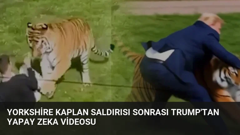 Yorkshire Kaplan Saldırısı Sonrası Trump’tan Yapay Zeka Videosu